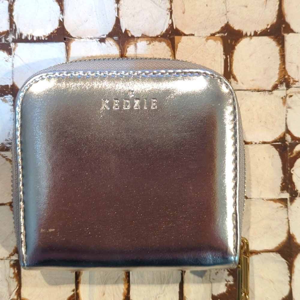Silver Kenzie small wallet